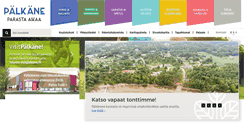 Desktop Screenshot of palkane.fi